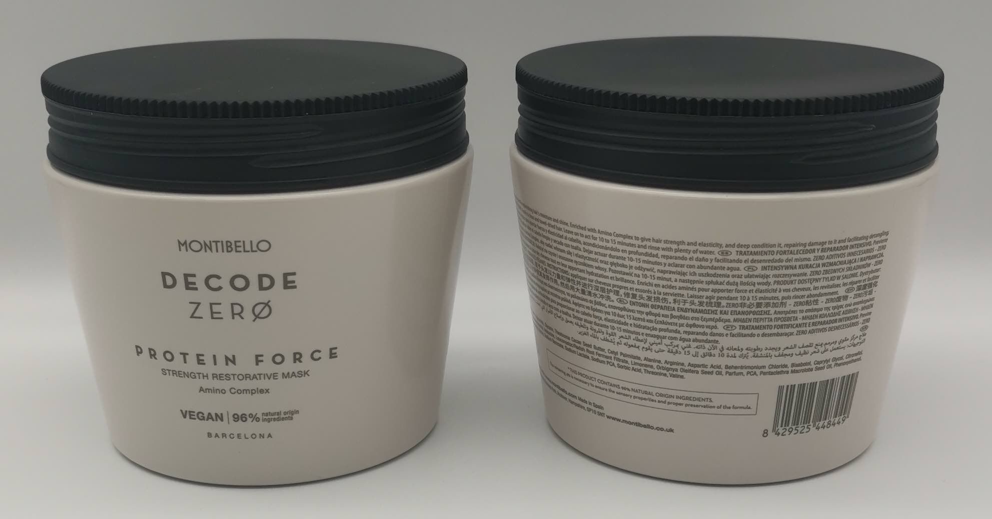 Montibello Decode Zero Protein Force Mask 500ml - Image 2