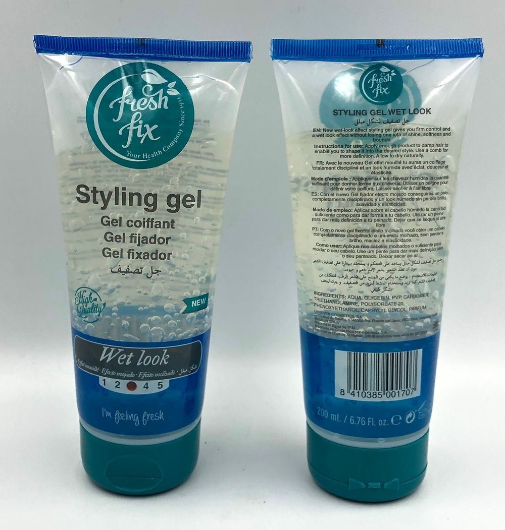Fresh Feel Fresh Fix Styling Gel Wet Look 200ml - Image 2