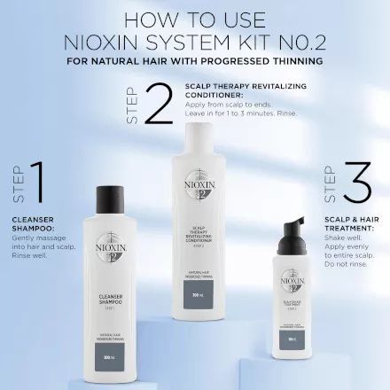Nioxin Scalp Therapy Revitalizing Conditioner Natural Hair Progressed Thinning #2 1000ml - Image 6