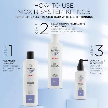 Nioxin Scalp Therapy Revitalising Conditioner Chamically Treated Hair #5 1000ml - Image 6