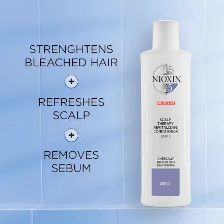 Nioxin Scalp Therapy Revitalising Conditioner Chamically Treated Hair #5 1000ml - Image 9