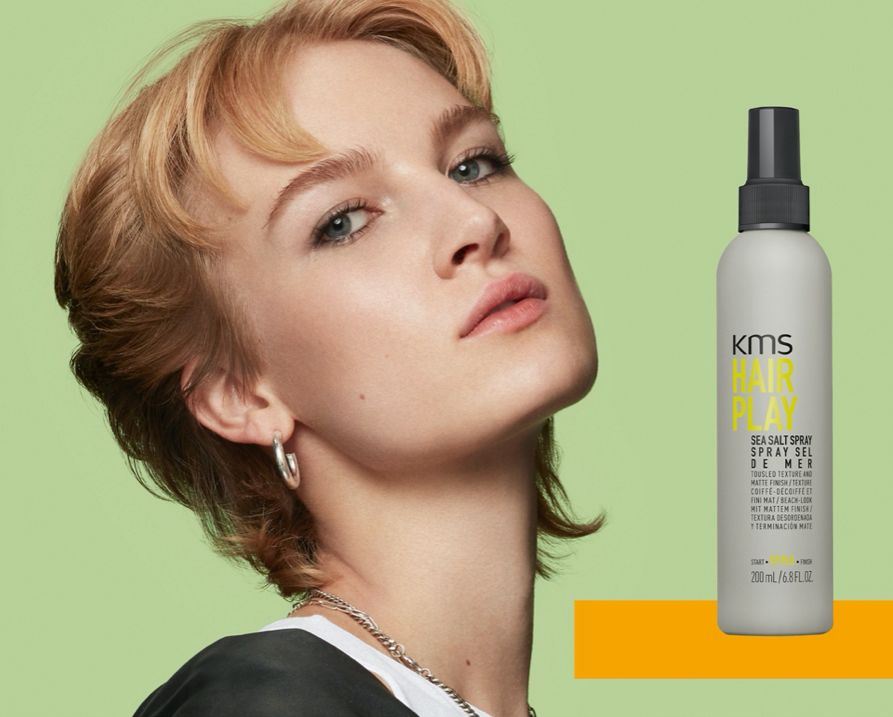 KMS Hair Play Sea Salt Spray 200ml - Image 2