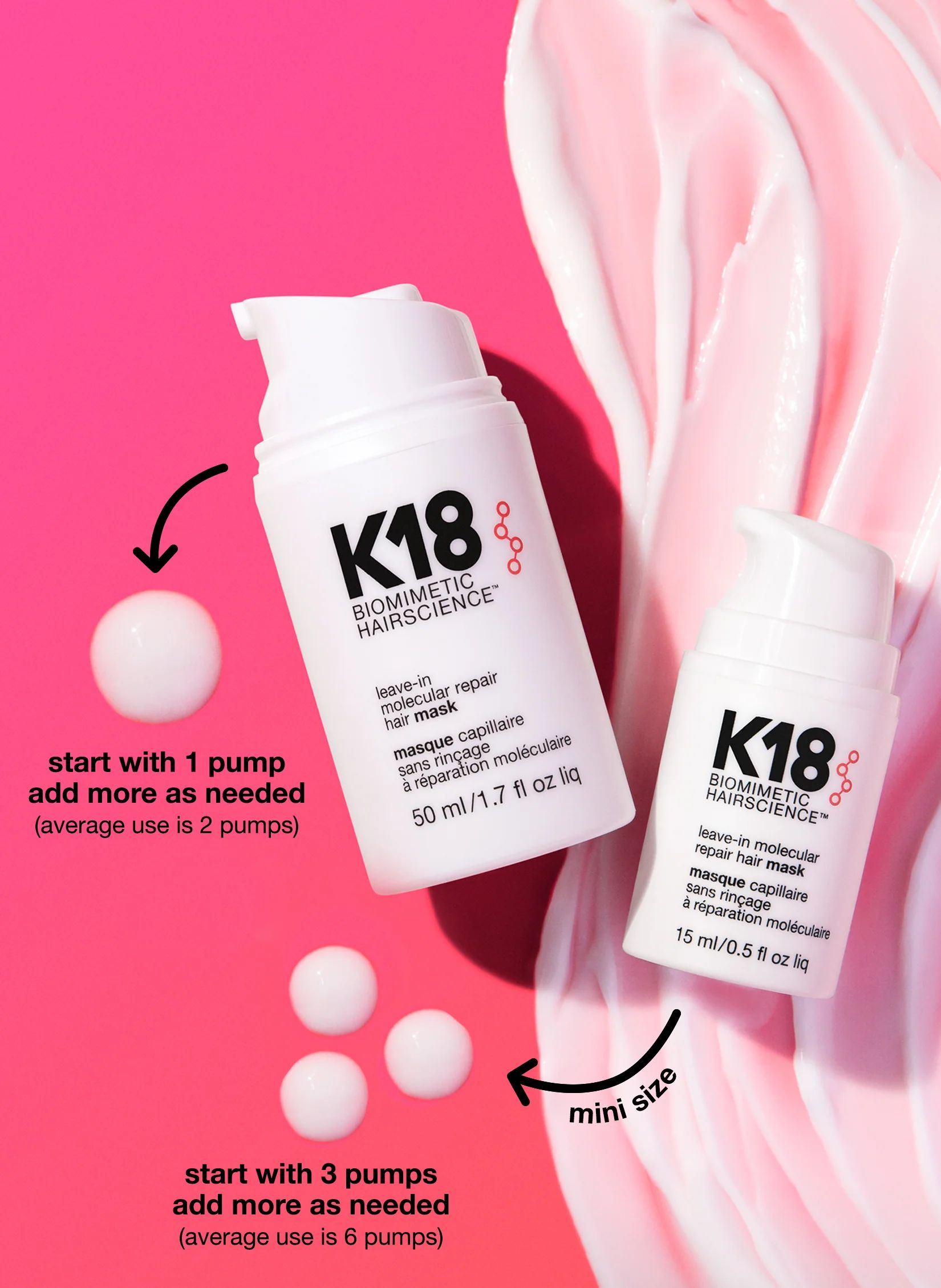 K18 Leave-In Molecular Repair Mask 50ml - Image 9